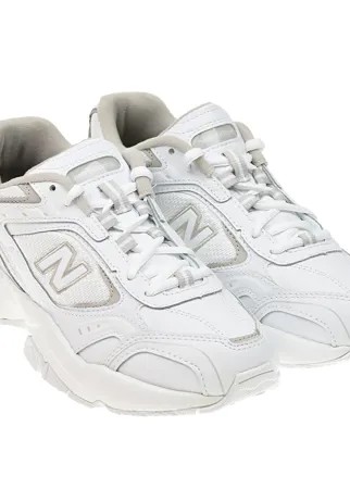 Кожаные кроссовки 452 White NEW BALANCE детские