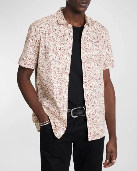 Мужская спортивная рубашка Sean John Varvatos, цвет Cranberry