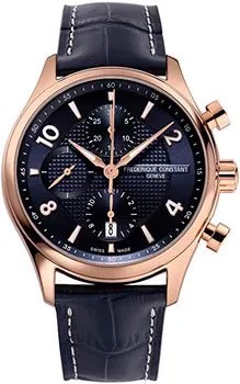Швейцарские наручные  мужские часы Frederique Constant FC-392RMN5B4. Коллекция Runabout