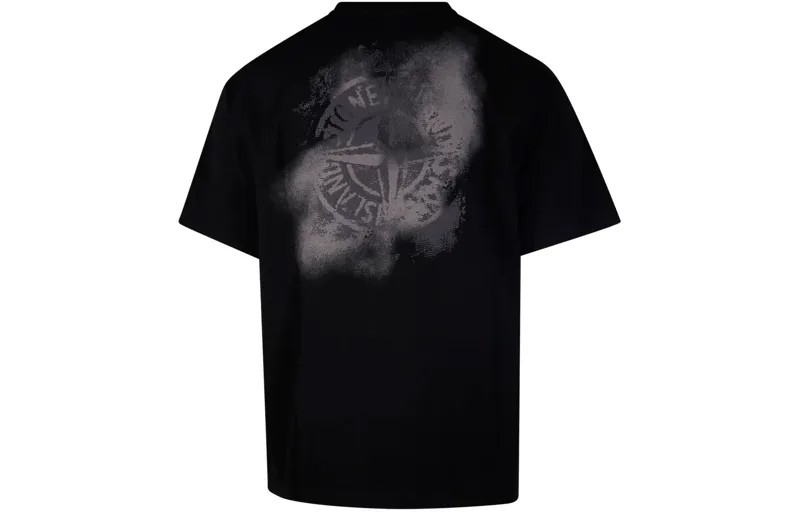 STONE ISLAND Футболка унисекс, цвет Black