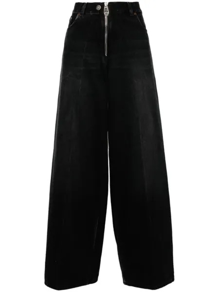 Haikure широкие джинсы Bethany Zip, черный