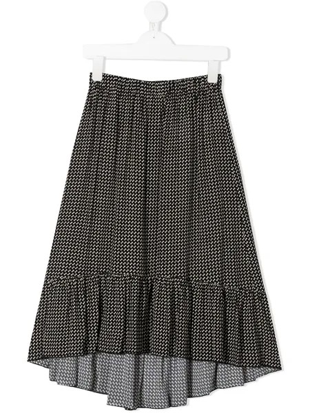 Philosophy Di Lorenzo Serafini Kids ярусная юбка в горох