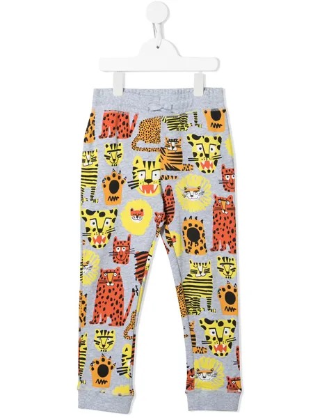 Stella McCartney Kids спортивные брюки с принтом