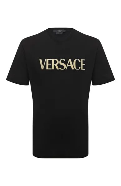 Хлопковая футболка Versace