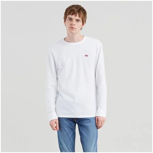Лонгслив Levi's, размер XL, белый