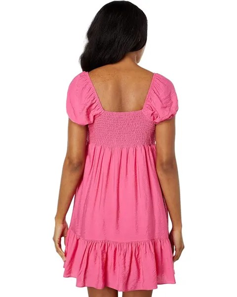 Платье BCBGeneration Knot Front Dress V1VX3D63, цвет Hot Pink