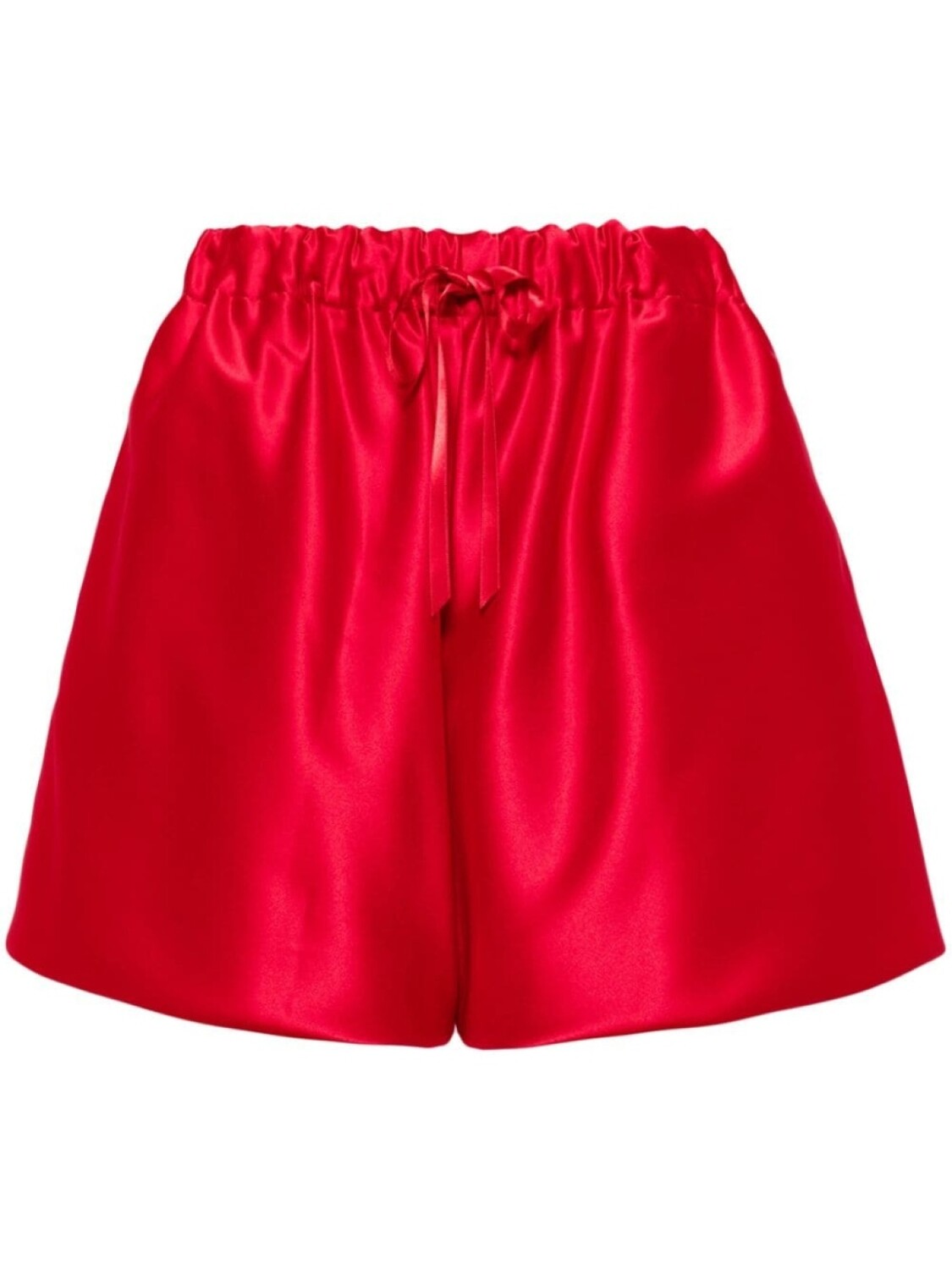 Simone Rocha шорты Lady Boxer с кулиской, красный