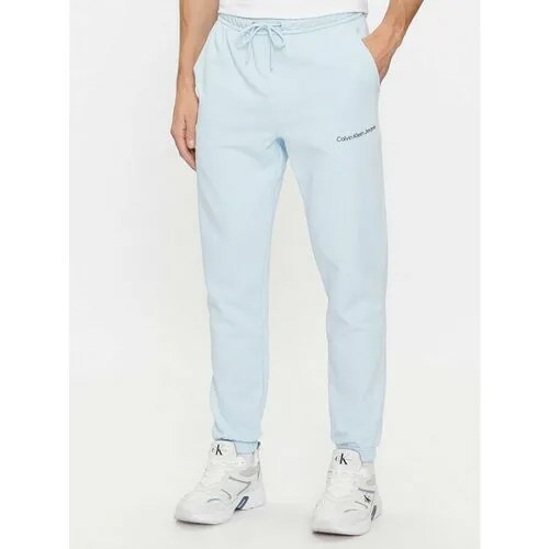 Брюки Calvin Klein Jeans, размер S [INT], голубой