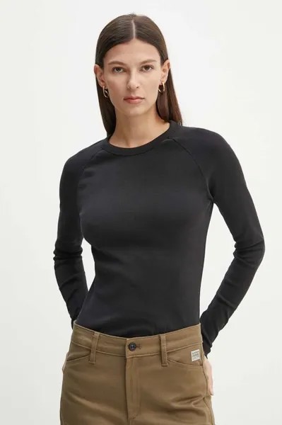 Лонгслив G-Star Raw, черный