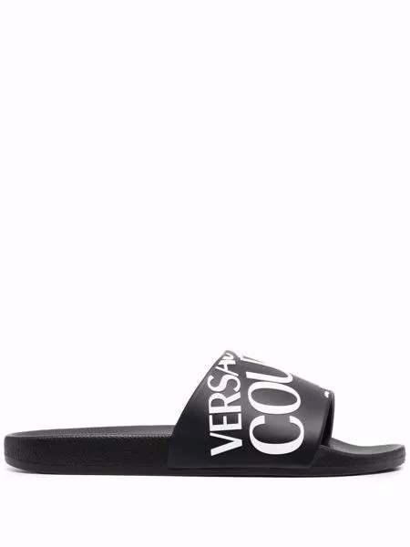 Versace Jeans Couture шлепанцы с логотипом