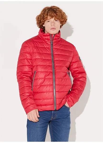 Красная мужская куртка Lee