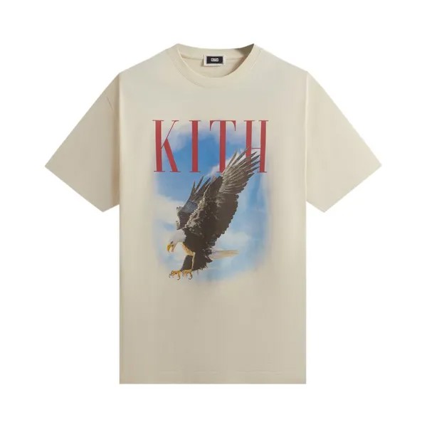 Футболка Kith Eagle Vintage Tee, кремовый