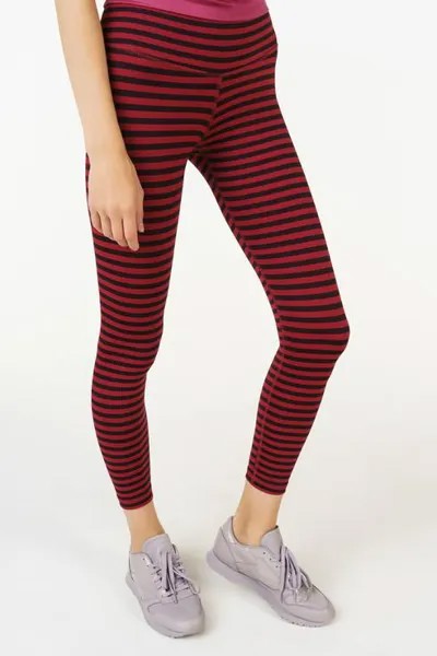 Леггинсы женские Reebok CD3782 бордовые 40 UK