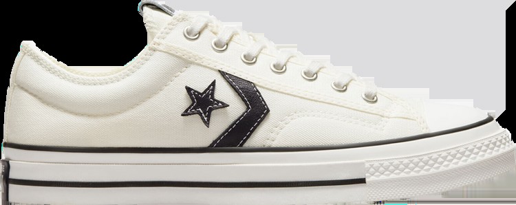 Кроссовки Converse Star Player 76 Vintage White Black, белый