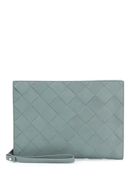 Bottega Veneta клатч с плетением Intrecciato