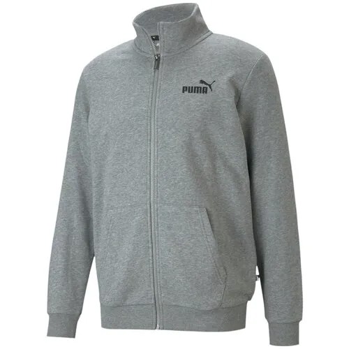 Олимпийка PUMA ESS Track Jacket TR 58669603 мужская, цвет серый, размер M