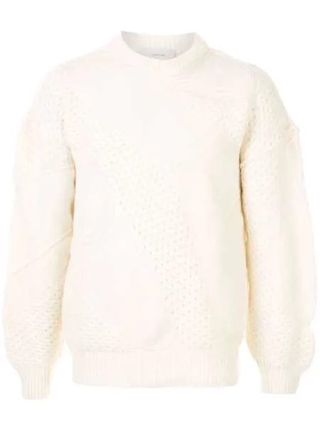 Cerruti 1881 фактурный джемпер оверсайз