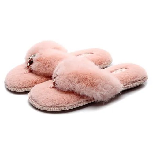 Тапочки женские вьетнамки розовые Pettimelo NR - 1002, размер 38/39