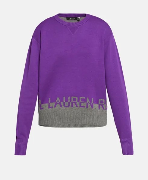 Джемпер с длинными рукавами Lauren Ralph Lauren, фиолетовый