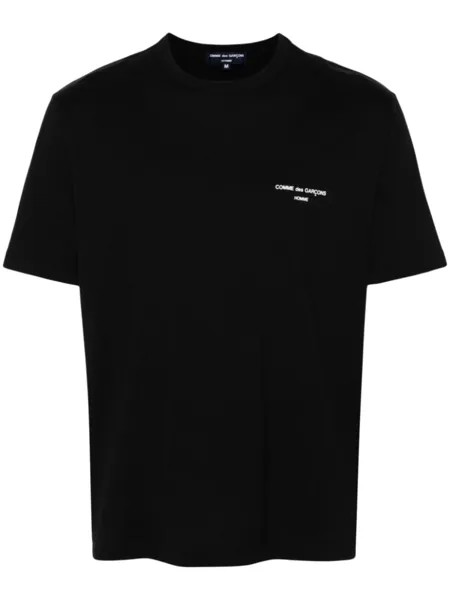 Comme des Garçons Homme футболка с логотипом, черный