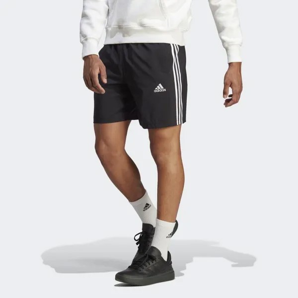 Шорты «Челси» с 3 полосками AEROREADY Essentials ADIDAS, цвет schwarz