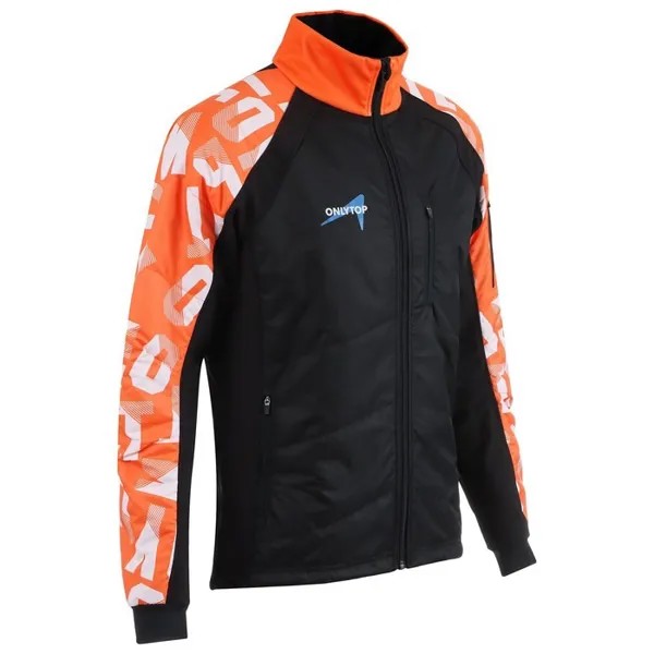 Спортивная куртка мужская ONLITOP оранжевая 50
