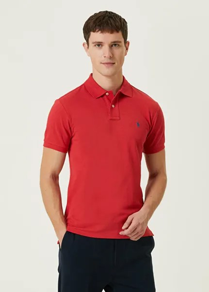 Футболка с воротником-поло Polo Ralph Lauren, розовый