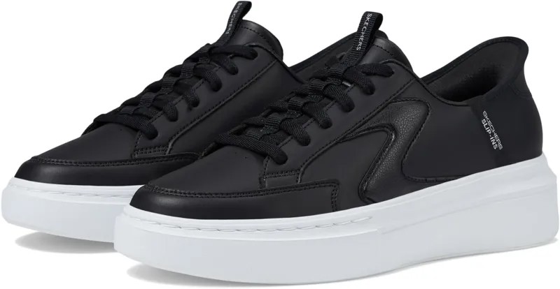 Кроссовки Court Classics Cordova Classic - New Reign Hands Free Slip-Ins SKECHERS, цвет Black/White