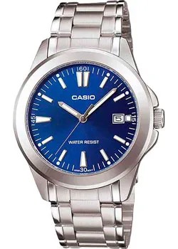 Японские наручные  мужские часы Casio MTP-1215A-2A2. Коллекция Analog