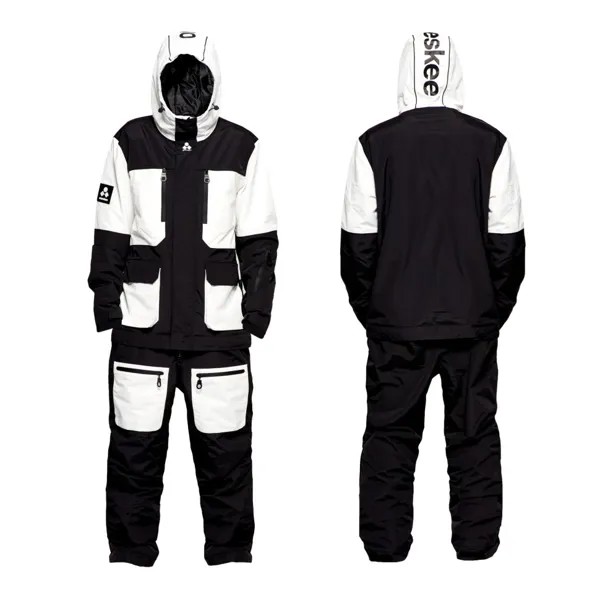 Комбинезон горнолыжный мужской ONESKEE Acclimate Black/White 2024