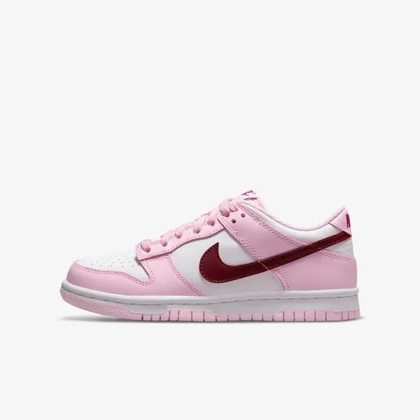 Розовые кроссовки Nike Dunk Low Foam GS CW1590-601