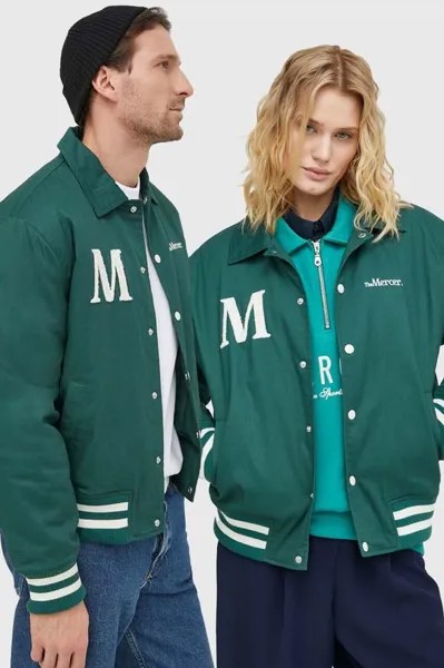 Хлопковая куртка-поло Varsity Polo Mercer Amsterdam, зеленый