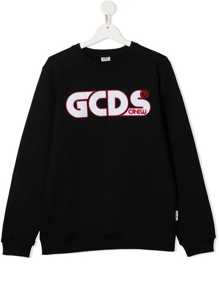 Gcds Kids толстовка с вышитым логотипом