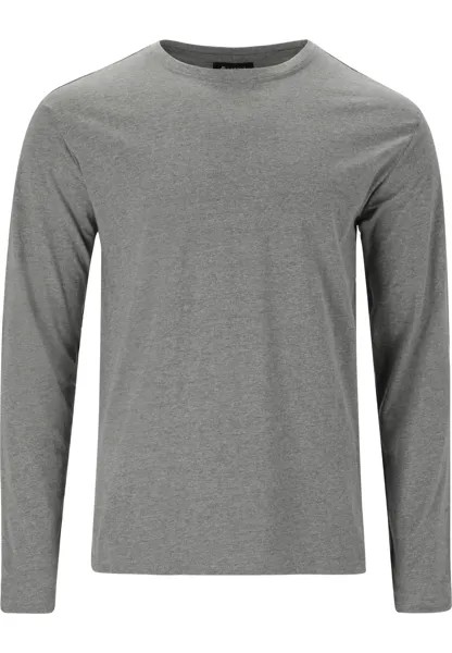 Лонгслив Virtus Langarmshirt Hubert, цвет 1038 Mid Grey Melange