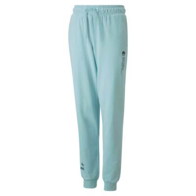 Puma Poke X Sweatpants Youth Boys Синие повседневные спортивные штаны 53643230