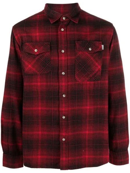 Woolrich рубашка в клетку, красный