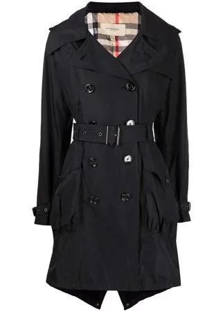 Burberry Pre-Owned тренч на пуговицах