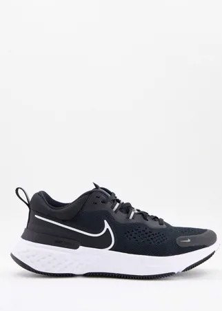 Черные кроссовки Nike Running React Miler 2-Черный цвет