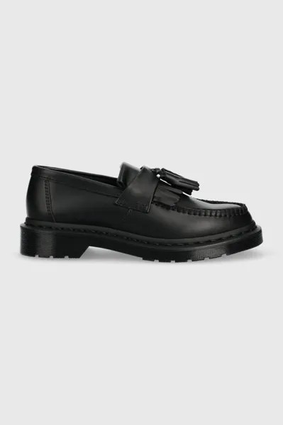 Кожаные лоферы Adrian Mono Dr. Martens, черный