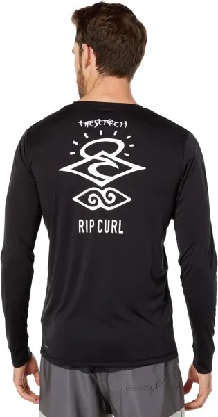 Футболка Icons Surflite L/S UV Rip Curl, черный
