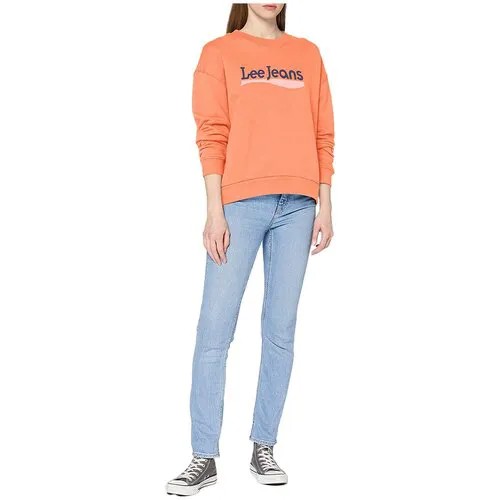 Джемпер Lee CREW SWEATSHIRT PAPRIKA Женщины L53KBRNI XS