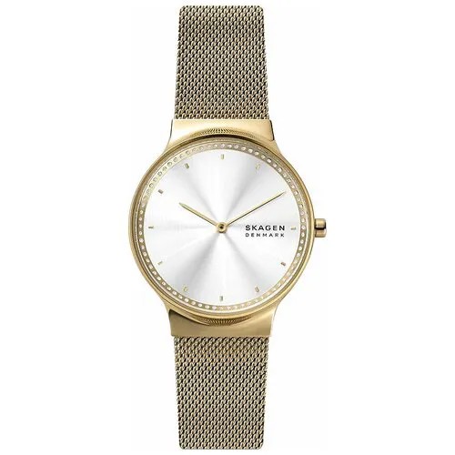 Наручные часы SKAGEN Наручные часы Skagen SKW1148, серебряный, желтый