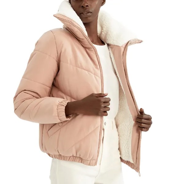 Куртка утепленная DeFacto Relax fit, розовый