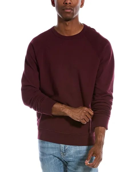 Толстовка Vince Garment Dye, красный