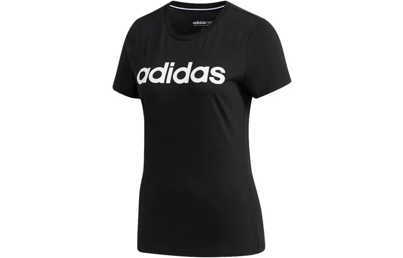 Футболка с круглым вырезом Adidas Neo Wmns Ce Черная