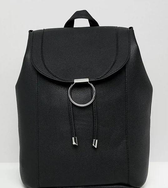 Рюкзак с кольцом New Look-Черный