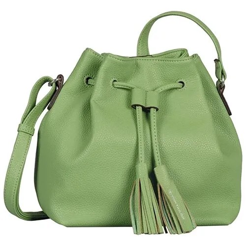Рюкзак торба Tom Tailor, фактура матовая, зернистая, зеленый