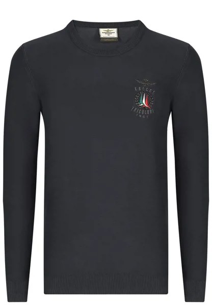 Лонгслив мужской Aeronautica Militare 128747 синий S