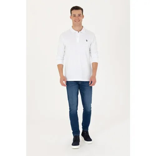 Лонгслив U.S. POLO ASSN., размер XL, белый
