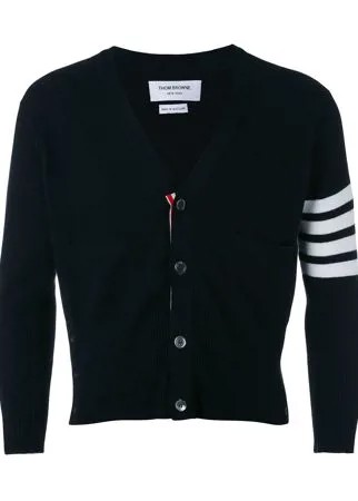 Thom Browne кардиган с полосками на рукаве